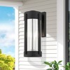 Livex Lighting Sheridan 3 - Light Wall Light in  Black/Brushed Nickel - 2 of 4
