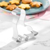 Unique Bargains Pastry Cutter Brachiosaurus Dinosaur-Shaped Dishwasher Safe Stainless Steel Silver Tone 1Pcs - 2 of 4