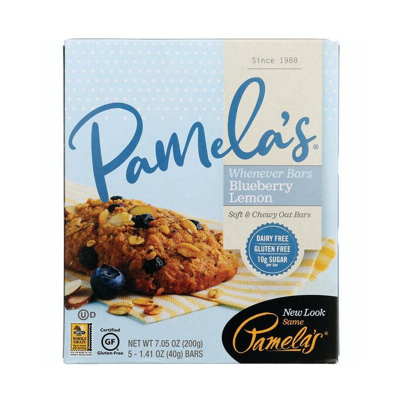 Pamela's Products Whenever Bars - Blueberry Lemon, 1 of 3