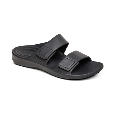 Aetrex Milos Orthotic Slides - Mens