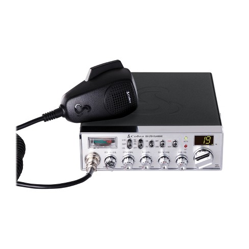 Uniden® Bearcat® 40-Channel CB Radio, Chrome, PC68LTX.