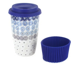 Blue Rose Polish Pottery K115 Manufaktura Travel Mug - 1 of 2