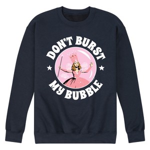 Men's - Wizard of Oz - Don't Burst My Bubble Graphic Fleece Sweatshirt - 1 of 4
