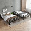 Maximize Space: Twin XL over Queen Metal Bunk Bed, Quiet Design - 2 of 4