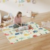 TopComfy Baby Playmats Kids Dinosaur Themed Interactive Play Mat Engaging Illustrations Safe Play Area for Kids, Multicolored, 69.69"*57.48"*0.63" - 2 of 4