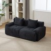 KWPZQEB 73" Loveseat Sofa, Comfy Cloud Tufted Sofa with 2 Pillows & Deep Seat, Modern Sofa Couch for Bedroom Living Room - 2 of 4
