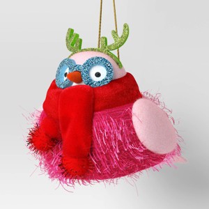 Christmas Fabric Festive Party Featherly Friends with Antlers - Wondershop™ - 1 of 3