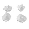 Gibson 4 Piece Ceramic Tidbit Dish Set in White - 2 of 4