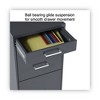 Alera Soho Vertical File Cabinet, 3 Drawers: Pencil/File/File, Letter, Charcoal, 14" x 18" x 26.9" - 4 of 4