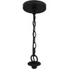Quoizel Lighting Prescott 9 - Light Chandelier in  Matte Black - 3 of 4