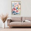 Stupell Industries Watercolor Floral Bunch Floating Frame Canvas Art - 3 of 4
