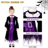 Garvee Witch Costumes with Neck Accessories for Girls, Suitable for Halloween Dress Up Party, Role-Playing - 2 of 4