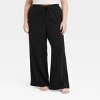 Women's Fleece Wide Leg Lounge Pants - Colsie™ - 2 of 3