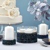 Bright Creations 7 Rolls Crystal Rhinestone Adhesive Strips for Crafts, Decor, Gifts (4 Sizes, Black) - 2 of 4