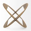 HomeRoots Gold Metal Geometric Decor Piece - 4 of 4