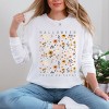 Simply Sage Market Halloween Floral And Ghost Collage Garment Dyed Long Sleeve - 2 of 4