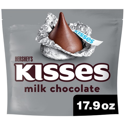 HERSHEY'S Zero Sugar Milk Chocolate Candy Bars (30 Ounces Bulk Pack)