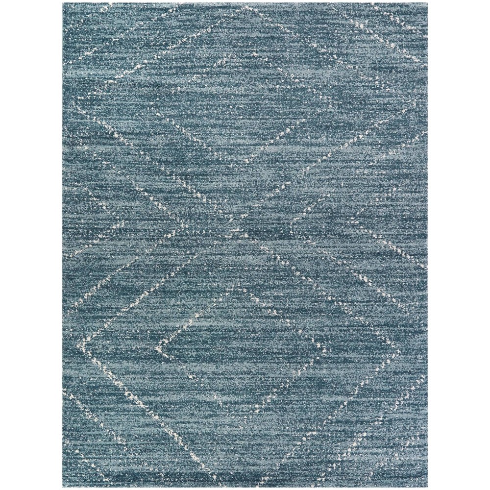 Photos - Area Rug 6'7"x9' Sienna Transitional Geometric Rug Blue - Balta Rugs