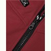 Lars Amadeus Men's Sleeveless Regular Fit Zipper Drawstring Hooded Vest Jacket - 4 of 4
