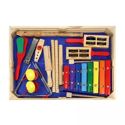 melissa doug musical instrument set