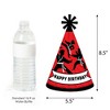 Big Dot of Happiness Karate Master - Cone Happy Birthday Party Hats for Kids and Adults - Set of 8 (Standard Size) - 3 of 4