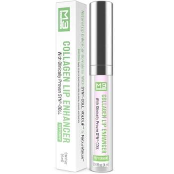 Collagen Lip Enhancer, Lip Plumper with Clinically Proven Syn-Coll, M3 Naturals, Peppermint Flavor, 0.14 oz