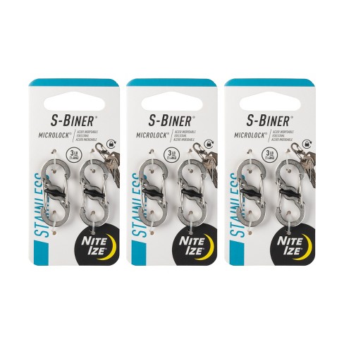 Nite Ize S-biner Dual 3# 3-pack