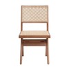 NicBex Modern Casual Rattan Dining Chairs Set,Mid-Century Kitchen Chairs,Small Accent Chairs for Dining Room,Living Room - 3 of 4