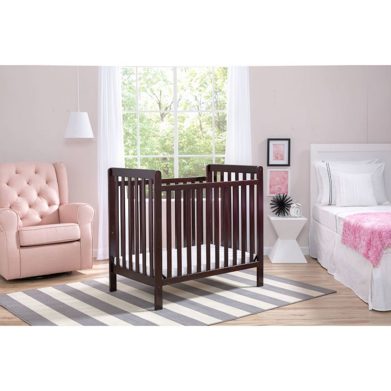 Delta Children Classic Mini Crib Convertible to Twin Bed, 4 of 9