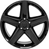OE Wheels LLC JP06-20090-5500-34B Black Wheel Painted (20 x 9. inches /5 x 127 mm, 34 mm Offset) - 2 of 3