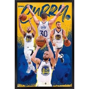 Trends International NBA Golden State Warriors - Stephen Curry 22 Framed Wall Poster Prints - 1 of 4