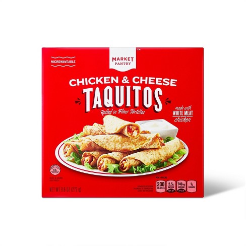 Chicken Frozen Taquitos - 9.6oz/15ct - Market Pantry™ - image 1 of 3