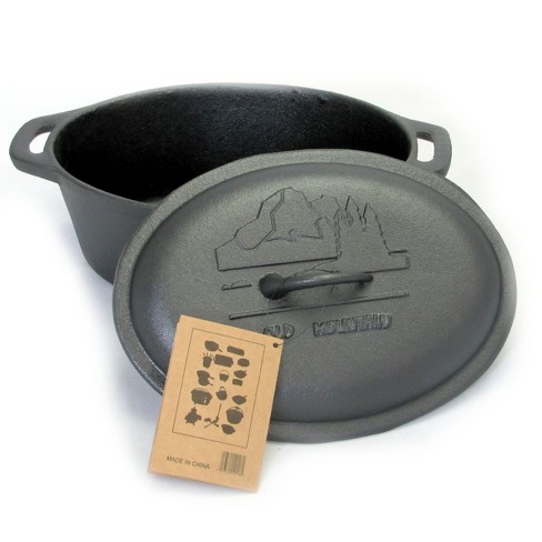 Pre Seasoned Cast Iron Dutch Oven with Dual Handle and Cover - China  Casserole and Dutch Oven price