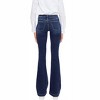 Women's Alisha Distressed Denim Flare Jeans - KanCan - image 3 of 4