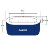 ALEKO Outdoor Portable Inflatable Hot Tub Spa 100 Jets with Cover - 3 of 4