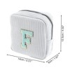 Unique Bargains Letter F Pattern Makeup Bag 1 Pc - 2 of 4