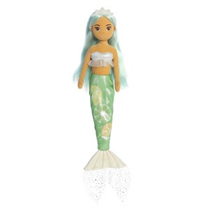 Aurora Large Citrus Sparkles Lexie Lime Sea Sparkles Enchanting Stuffed Doll Green 18" - 1 of 4