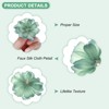 Unique Bargains Silk Fake Plum Blossom Artificial Flower Heads - 2 of 4