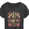 Women's - Star Wars - Boba Fett Boho Flowers Short Sleeve Graphic T-Shirt - 2 of 4