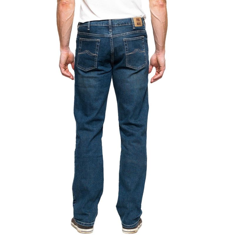 Full Blue Men's 5-Pocket Stretch Regular Fit Jean, 2 of 7