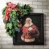 15'L Sullivans Christmas Red Ribbon With Joy Sentiment, Red-White - 4 of 4