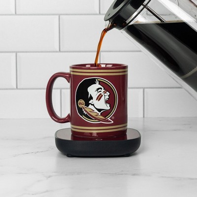 Uncanny Brands Florida State Seminoles 12oz Mug Warmer Set