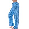 Just Love Womens Plaid Knit Jersey Pajama Pants - 100% Cotton PJs - 2 of 3