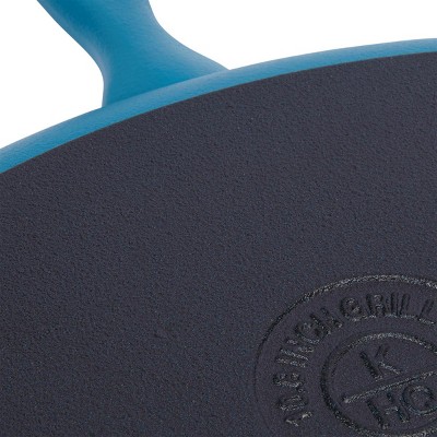 GraniteStone 10.25 inch Pre-Seasoned Cast Iron Square Grill Pan