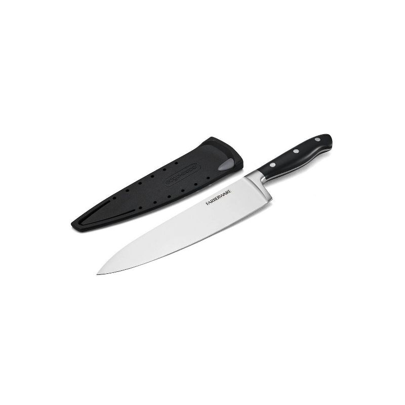 Farberware Edgekeeper 8&#34; Chef Knife Black/Gray, 1 of 7