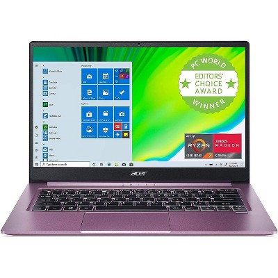 Acer Swift 3 - 14" Laptop AMD Ryzen 7 4700U 2GHz 16GB Ram 512GB SSD W10H - Manufacturer Refurbished
