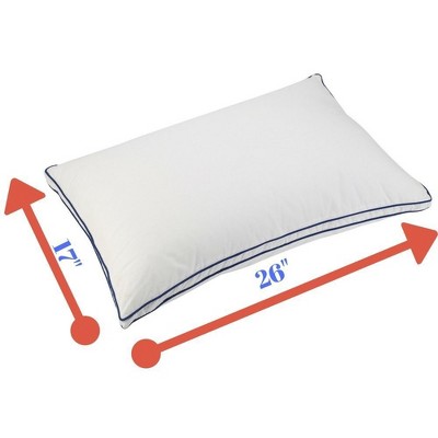 Universal White Microfiber Waterbase Maternity Pillow