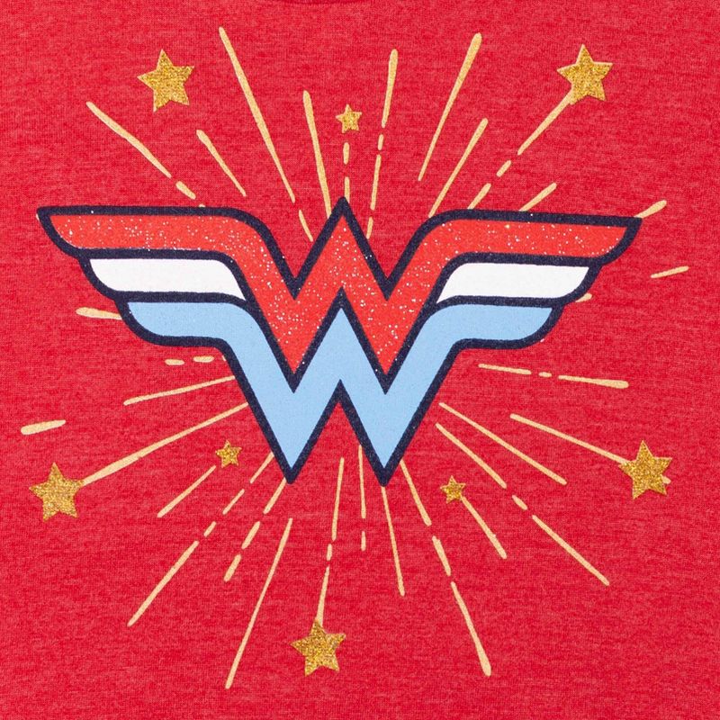 DC Comics Justice League Wonder Woman Graphic T-Shirt & Shorts Wonder Woman, 4 of 8