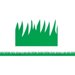 Hygloss Pre School - 8th Grades Classroom Border Green Grass 2/Bd HYG33601 - 1 of 1