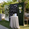 LAGarden 12 Pcs Mermaid Shimmer Wall Backdrop Panel Iridescent Black Sequin Party 3x4 Ft - 3 of 4